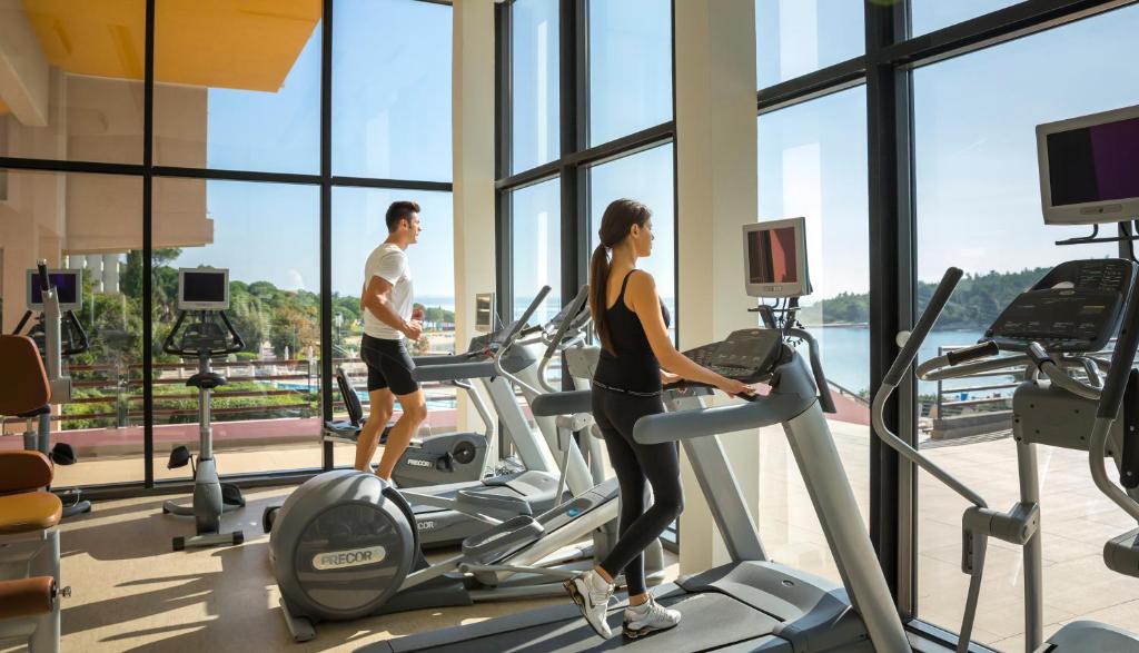 Fitness centrum a/nebo fitness zařízení v ubytování Maistra Select All Suite Island Hotel Istra
