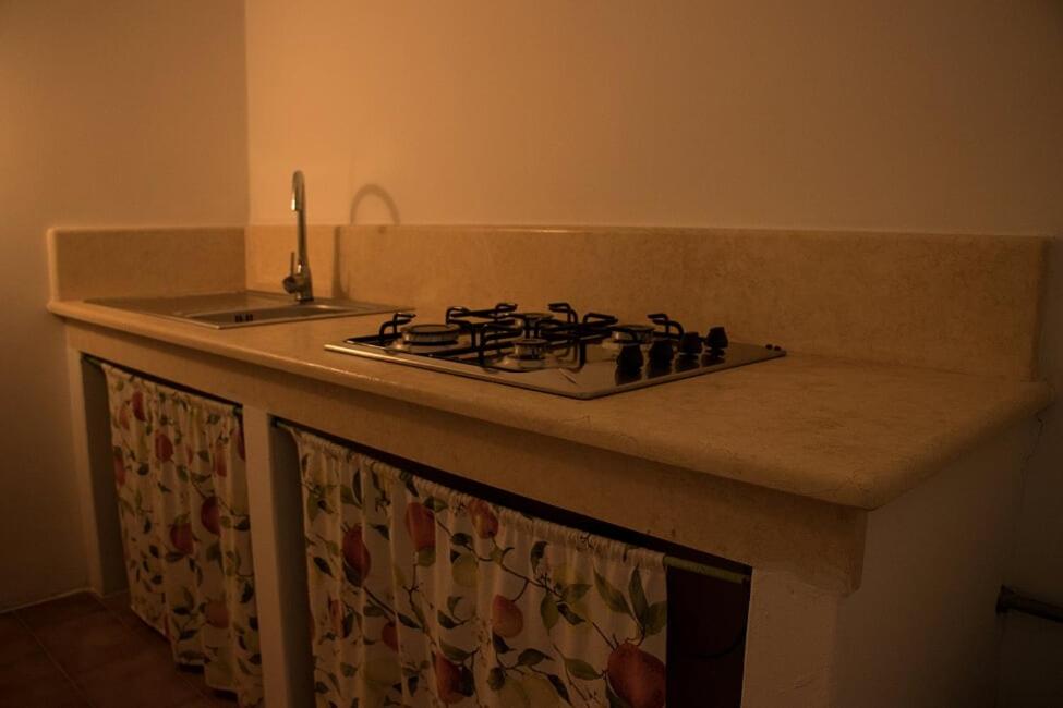 Kuchyň nebo kuchyňský kout v ubytování Agriturismo Capani