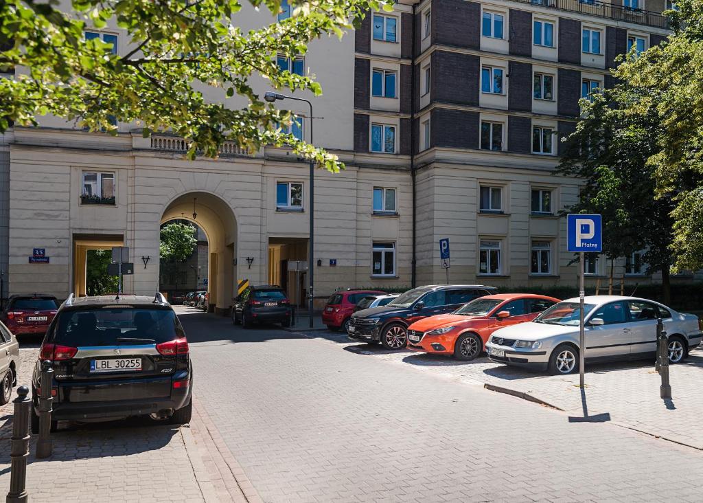 Fotografia z galérie ubytovania At the Fountain Apartment vo Varšave