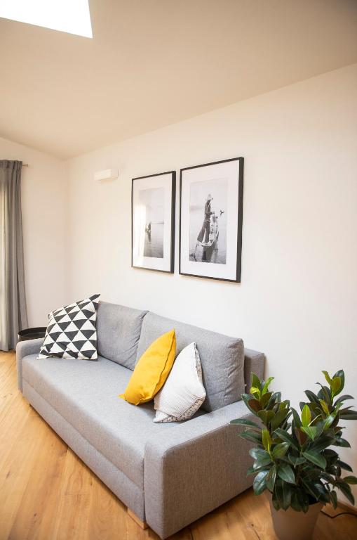Część wypoczynkowa w obiekcie Gualchierina apartment