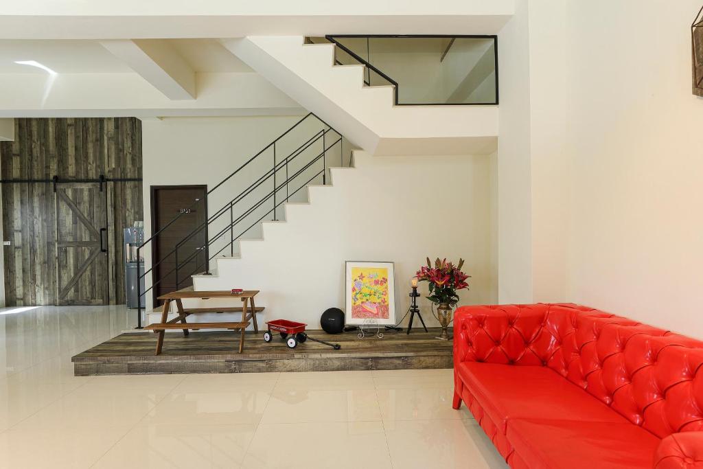 Posezení v ubytování Cheese Cookie Homestay
