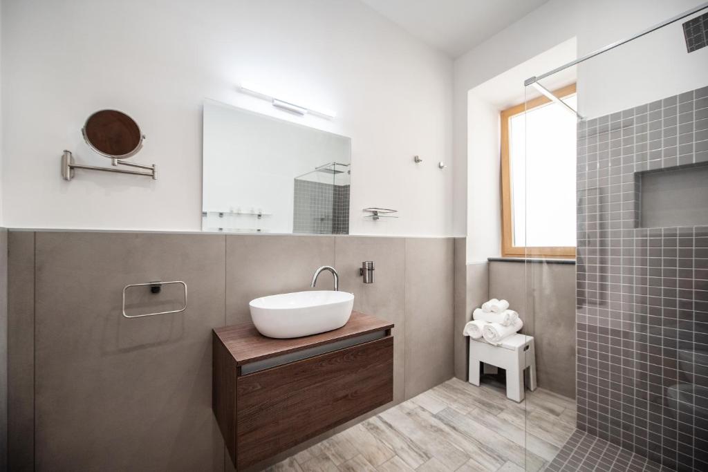 Koupelna v ubytování B&B PROCHYTEA