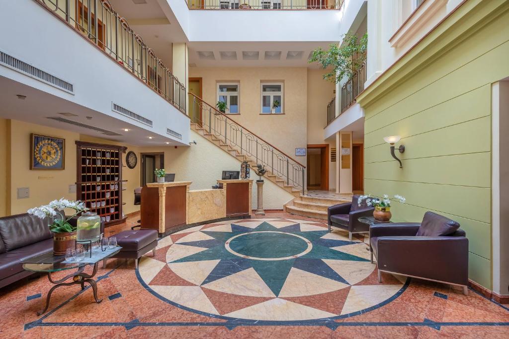 Posezení v ubytování Artis Centrum Hotels
