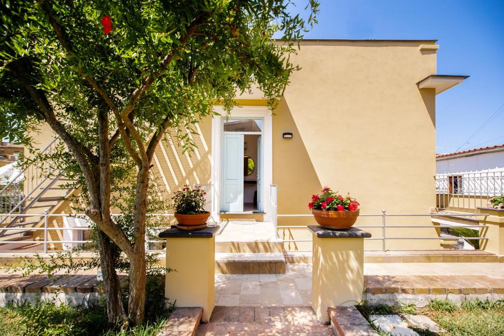 Balkón nebo terasa v ubytování B&B PROCHYTEA