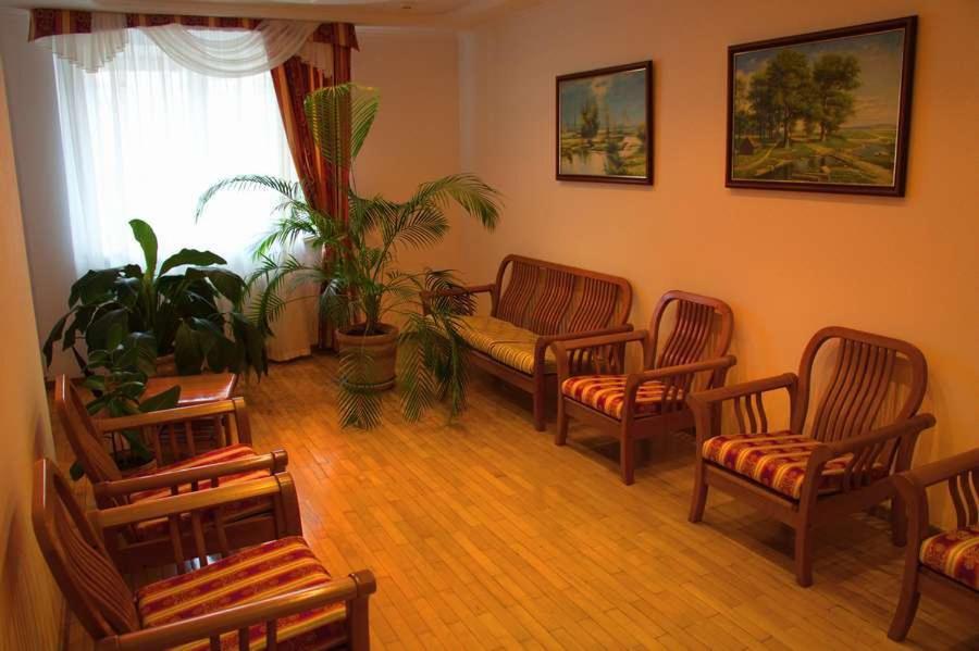 Posezení v ubytování Hotel Obolon