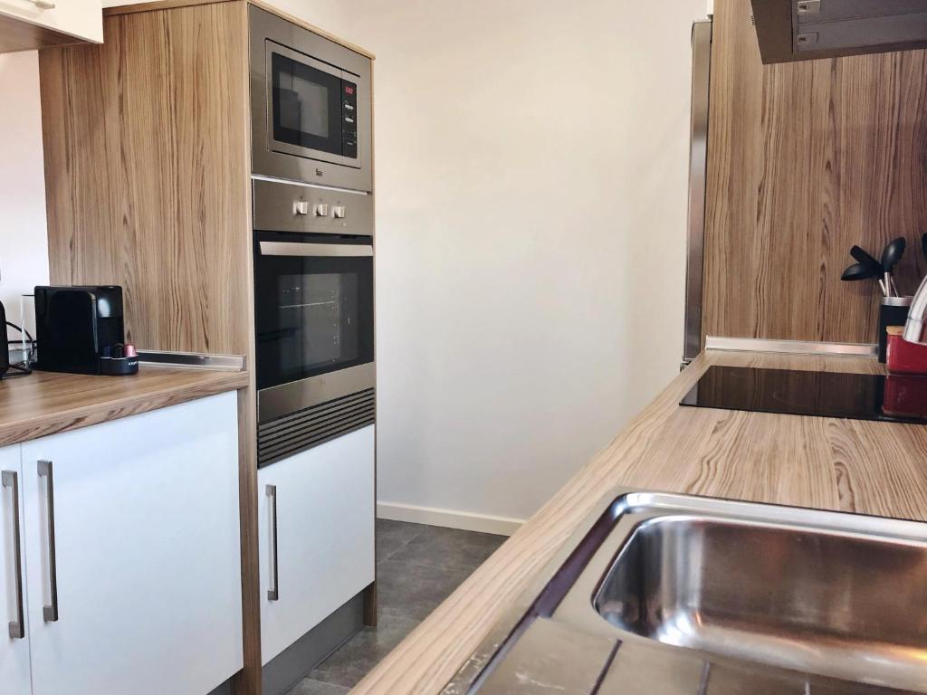 Kuchyň nebo kuchyňský kout v ubytování Chalet Mia Sear Areas
