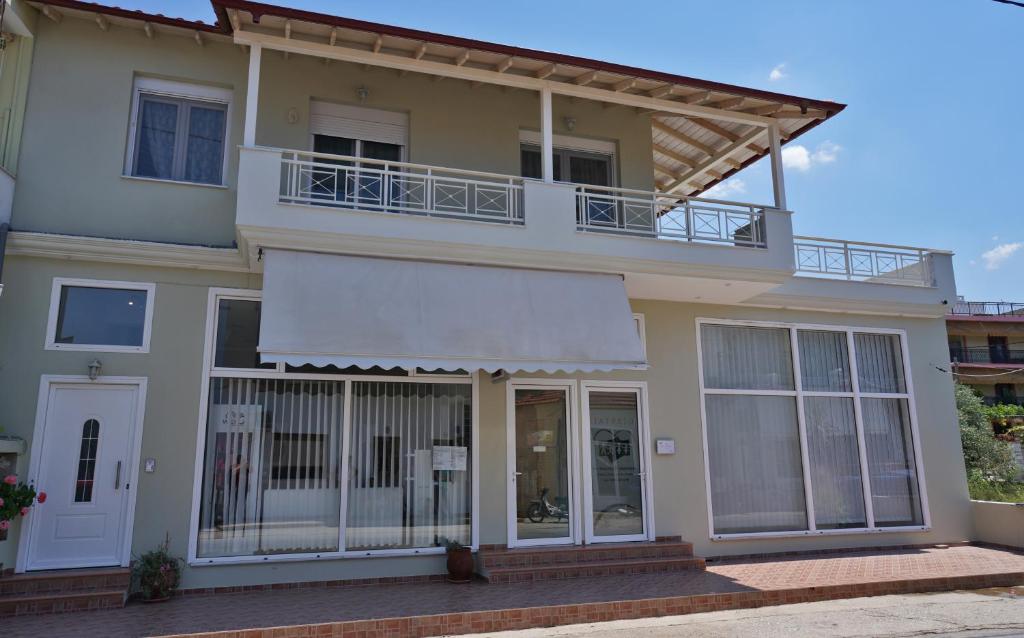 Budynek, w którym mieści się apartament