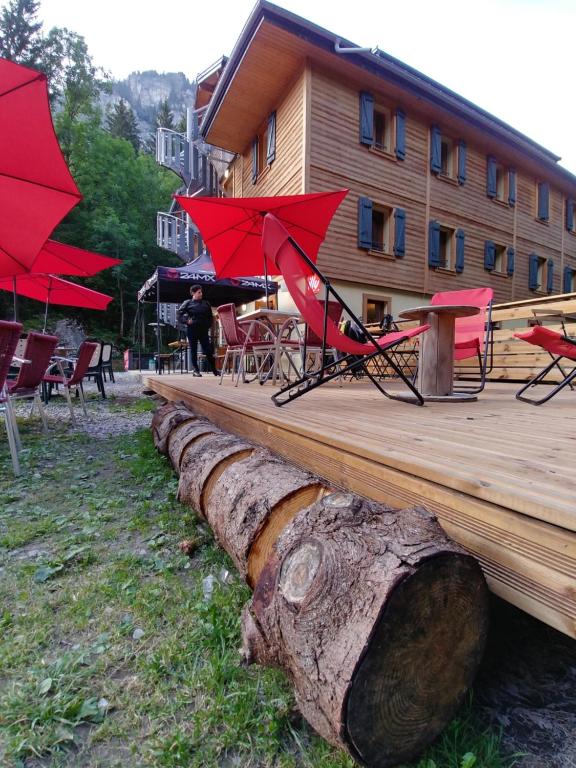 Hoone, kus hostel asub