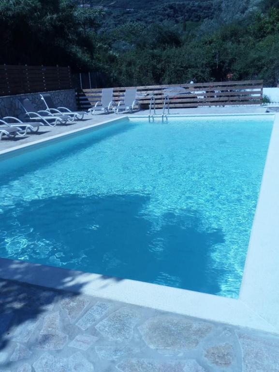 The swimming pool at or close to Dallas Valtos Studios