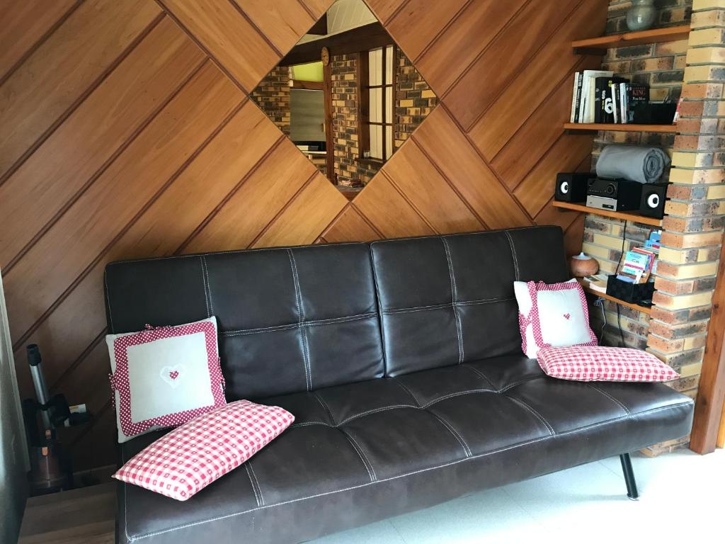 Posezení v ubytování Gîte du ROCHER