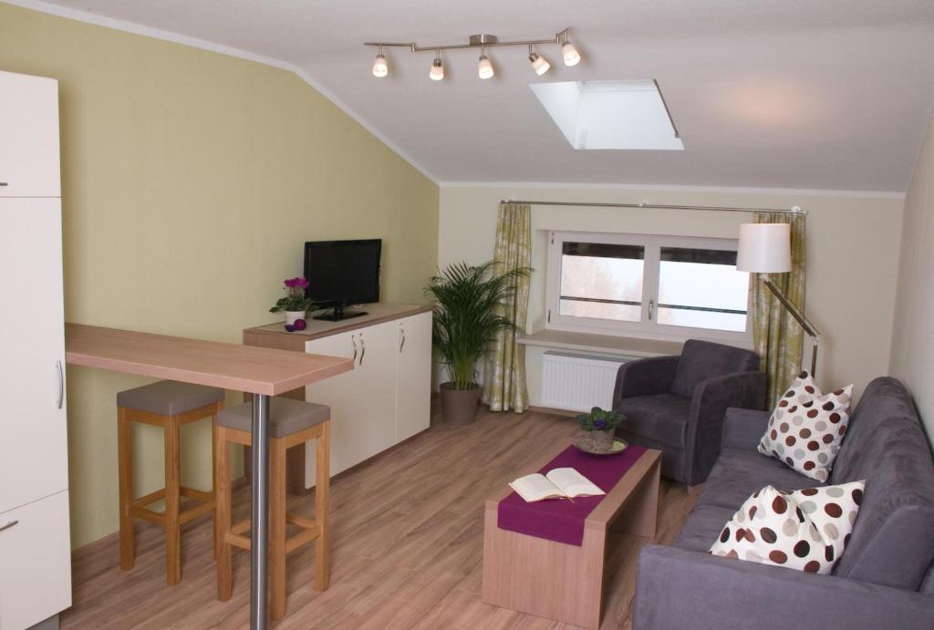 Posezení v ubytování Hölbinger Alm - Apartments