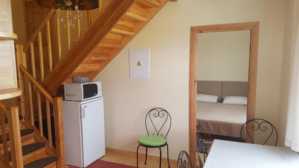 Postel nebo postele na pokoji v ubytování Peipsi Lake House