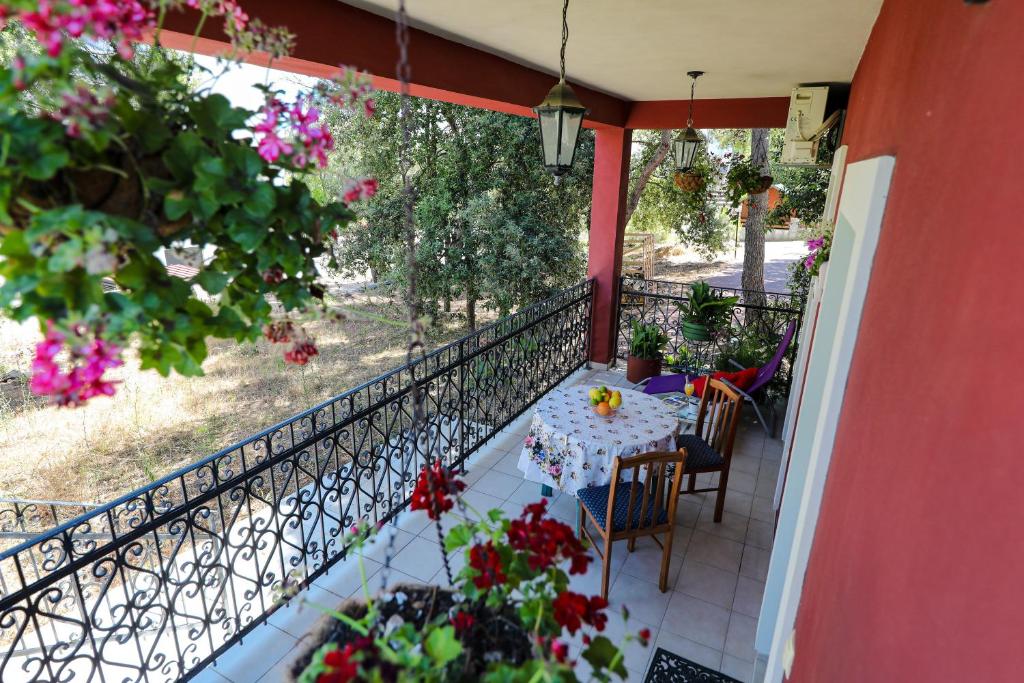 Balkón nebo terasa v ubytování Apartment Corto