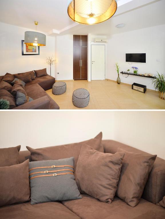 Prostor za sedenje u objektu Apartments Kriva Ulica