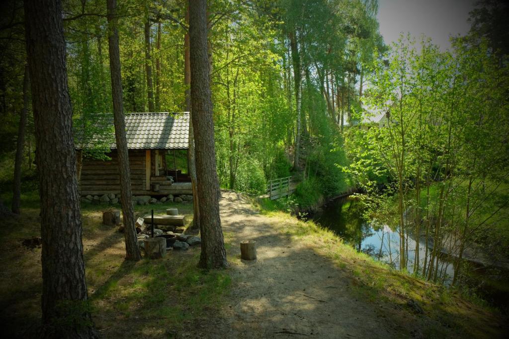 Příroda nedaleko prázdninového areálu