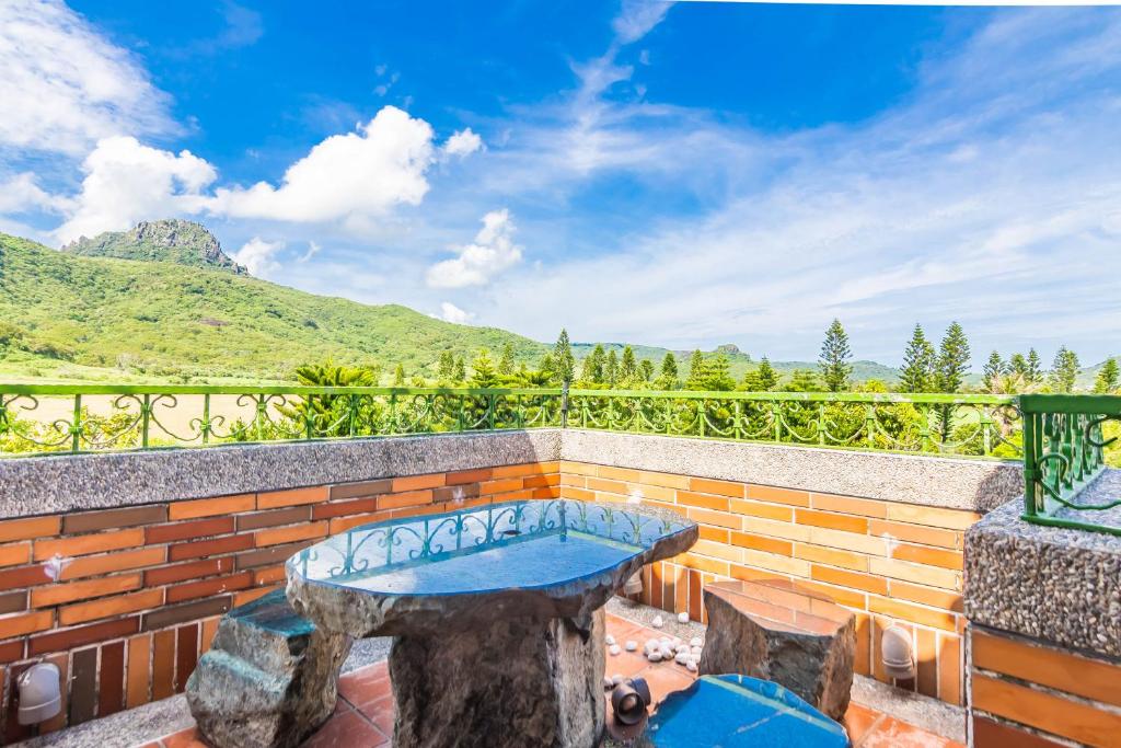 Nespecifikovaný výhled na hory nebo výhled na hory při pohledu z bed and breakfast