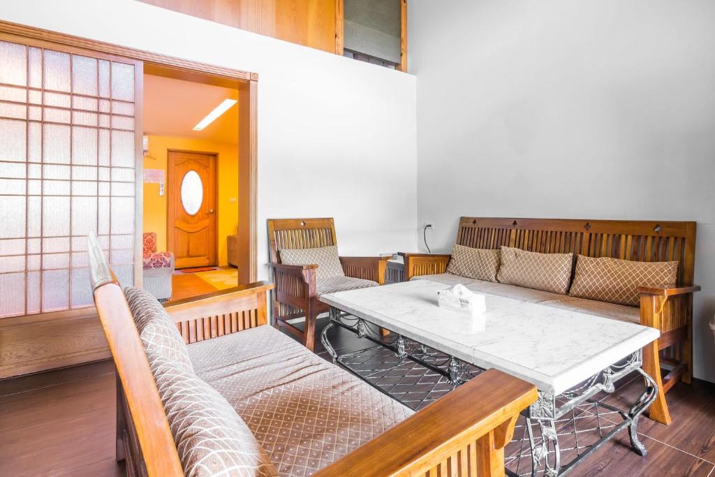 Posezení v ubytování Kenting Maya-House B&B