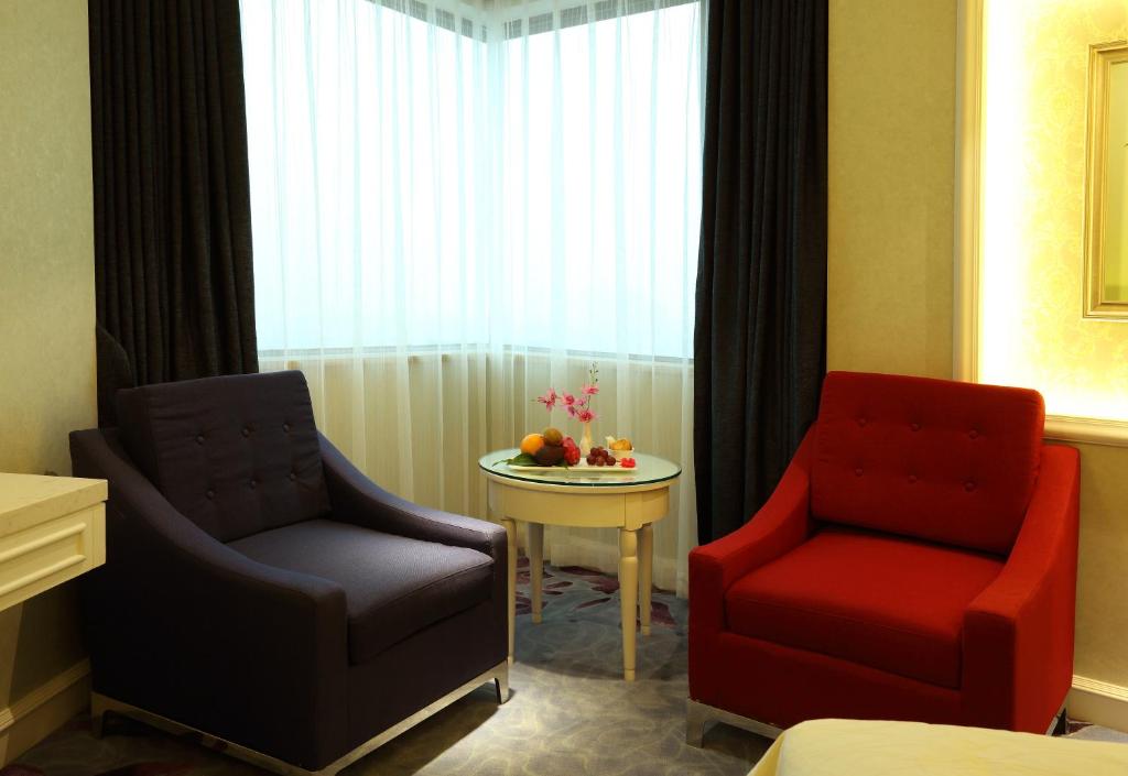 Posezení v ubytování Pantower International Hotel