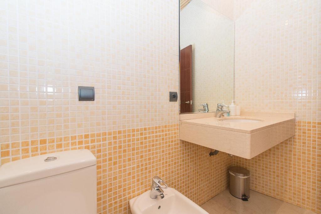 Koupelna v ubytování BET Apartments - Canovas rooms