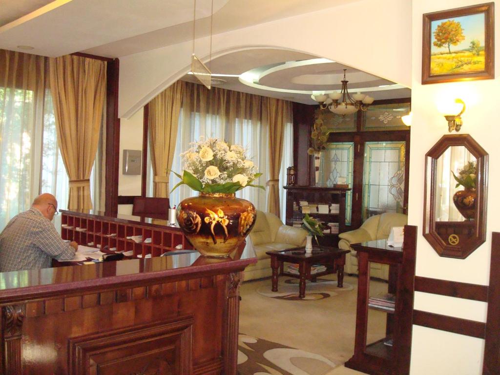 Posezení v ubytování Hotel Ami