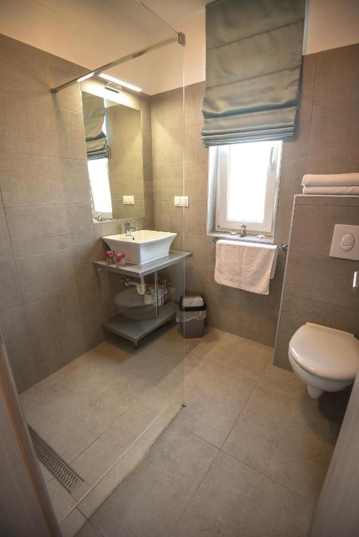 Kúpeľňa v ubytovaní Francesca Apartman