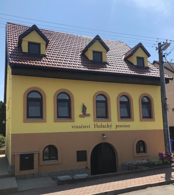 Budova, kde se vila nachází