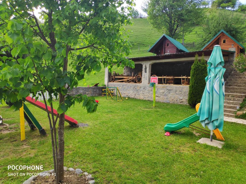 Zahrada ubytování Bungalovi Vukovic