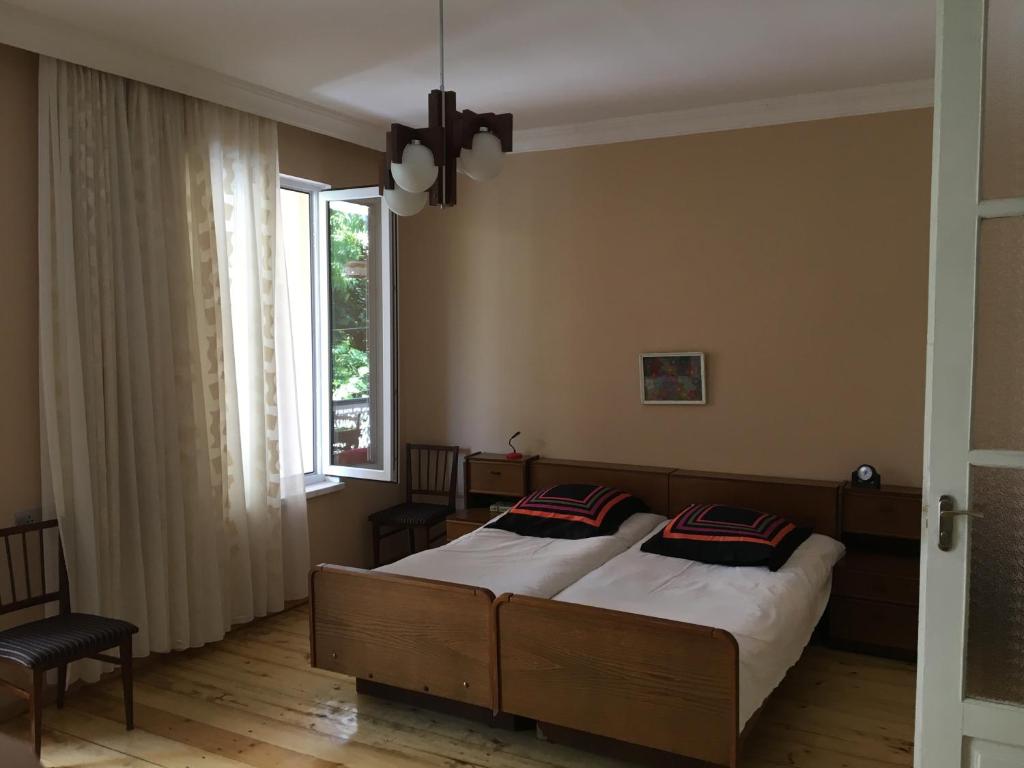 Postel nebo postele na pokoji v ubytování Guesthouse AISI in Lagodekhi