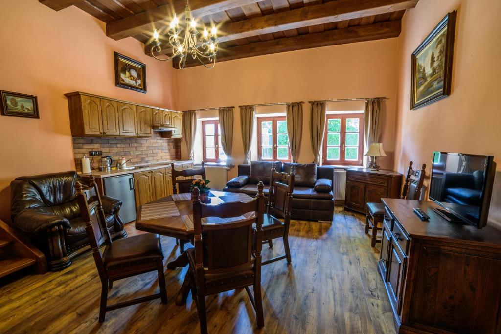 Posezení v ubytování Villa Marie