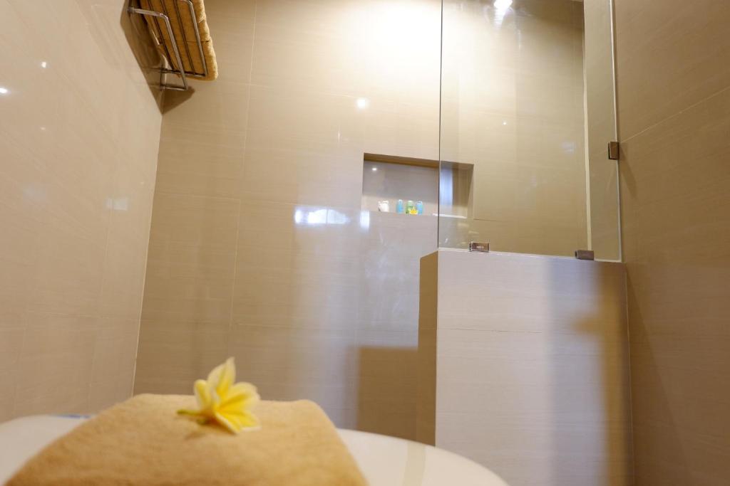 Koupelna v ubytování Seminyak Paradiso Hotel