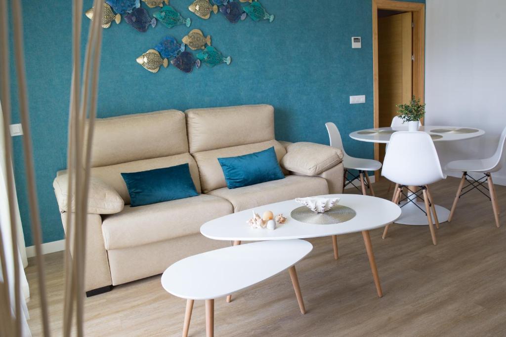 Posezení v ubytování Apartamento Navajas MRZ Rentals