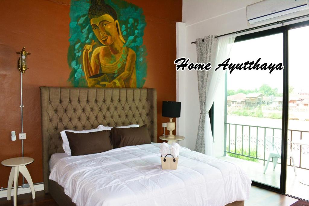 Home Ayutthaya - Deluxe Double Oder Twin Room Mit Flussblick