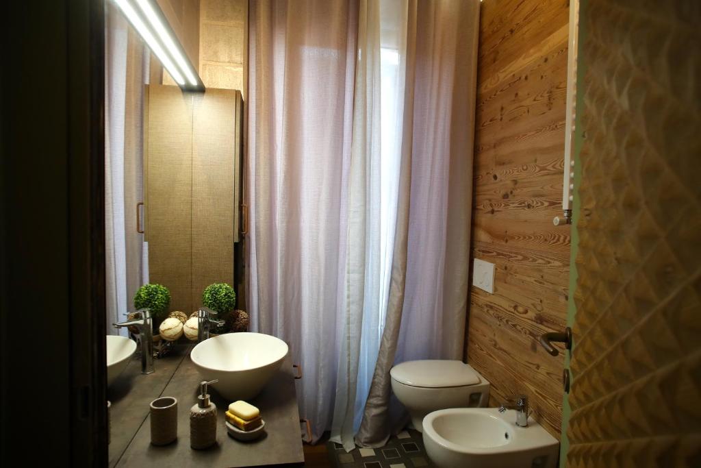 Koupelna v ubytování Epicuro guest house
