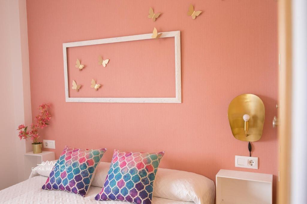 Postel nebo postele na pokoji v ubytování Apartamento Navajas MRZ Rentals