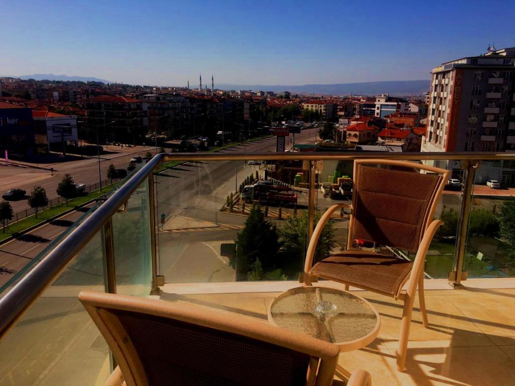 Balkón nebo terasa v ubytování Inci Class Hotel