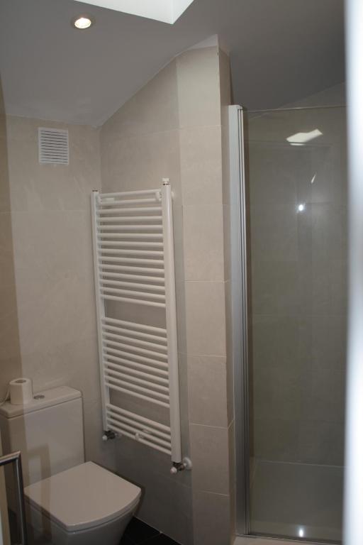 Kúpeľňa v ubytovaní Hostal Tres Campanas
