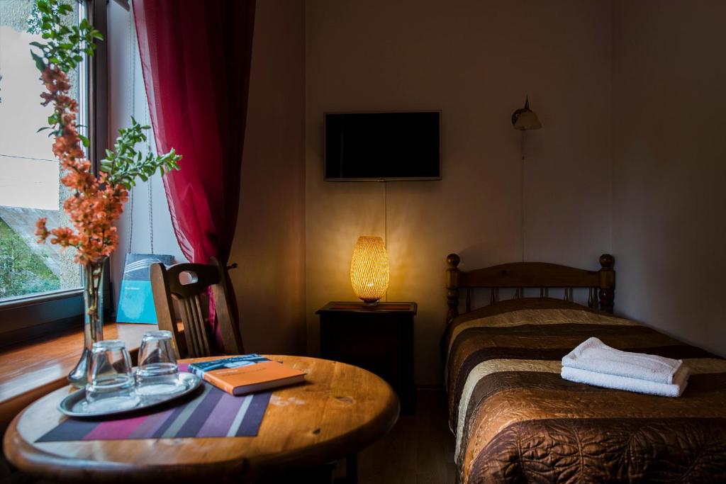 TV a/nebo společenská místnost v ubytování Veski Guesthouse