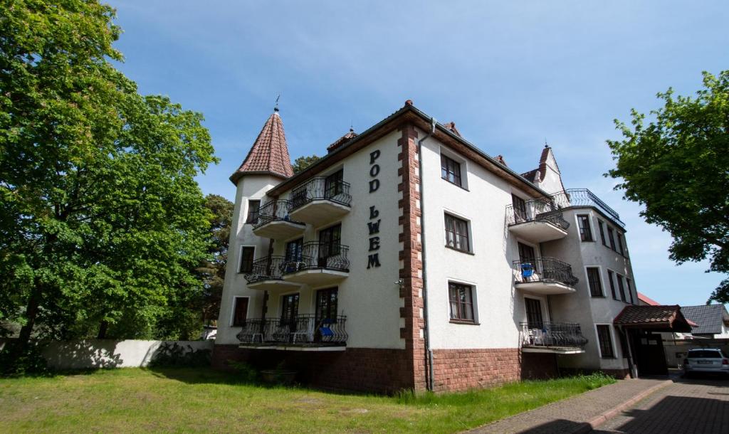 Budova, kde se bed and breakfast nachází