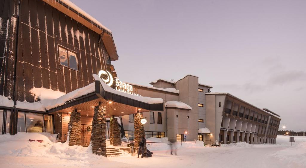 Lapland Hotels Saaga зимой