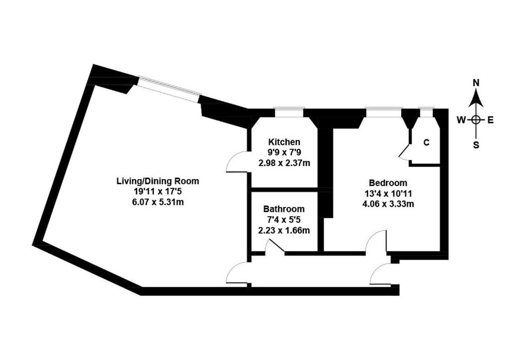St Margaret's Loch Apartment - One-Bedroom Apartment