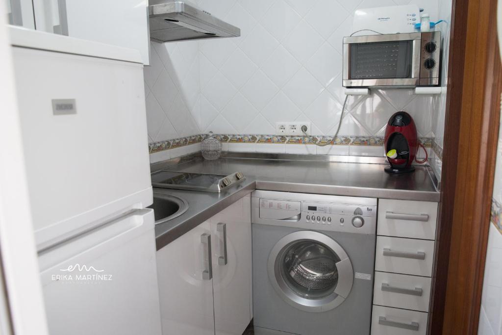 Kuchyň nebo kuchyňský kout v ubytování Apartamento Coquina MRZ Rentals