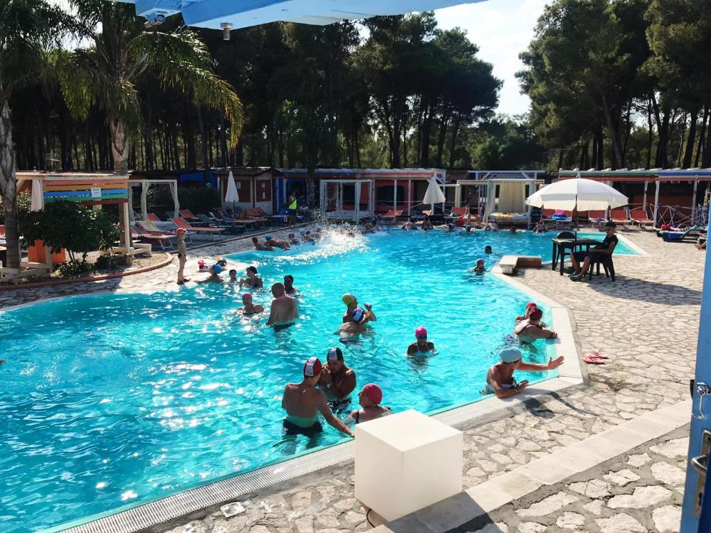 Bazén v ubytování Policoro Village Hotel nebo v jeho okolí