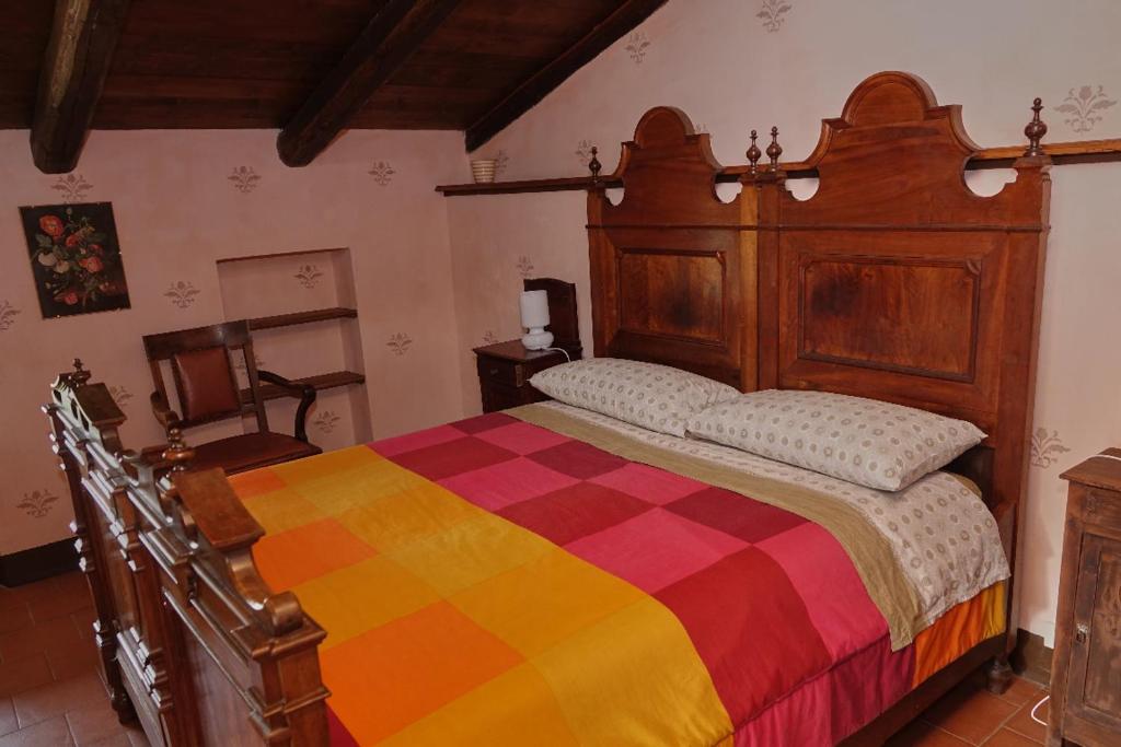 Posteľ alebo postele v izbe v ubytovaní Casa Borio