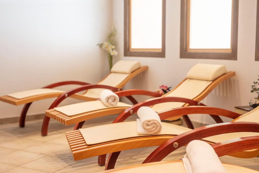 Posezení v ubytování Hotel Bellaval Scuol