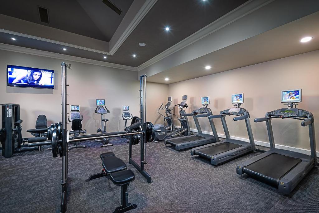 Fitness centrum a/nebo fitness zařízení v ubytování Kilmurry Lodge Hotel