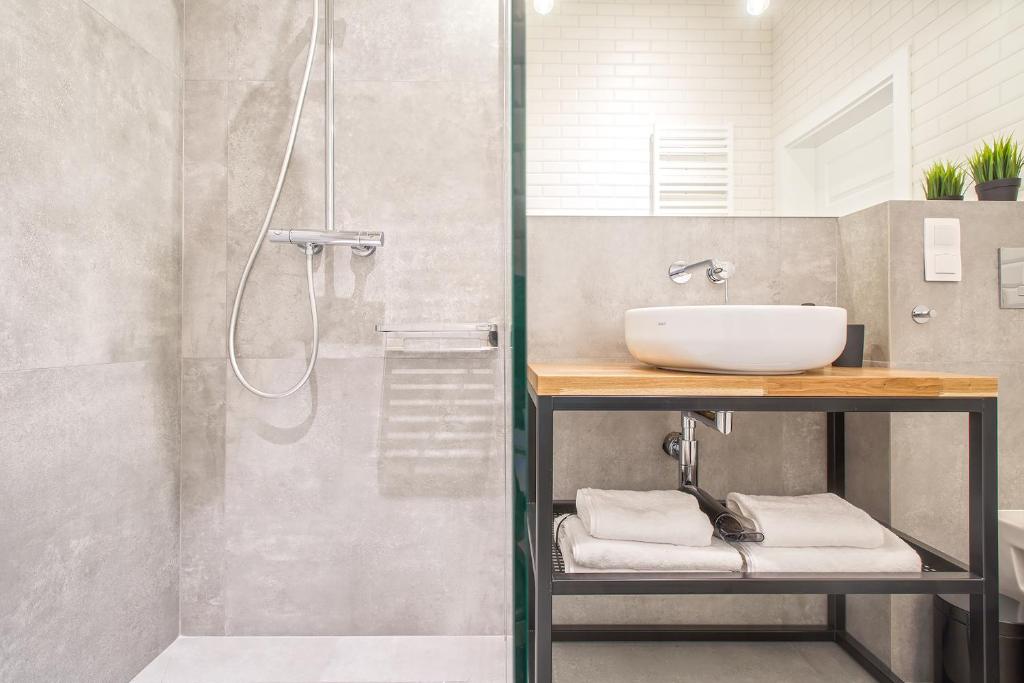 Kúpeľňa v ubytovaní Loft Apartments Poznań