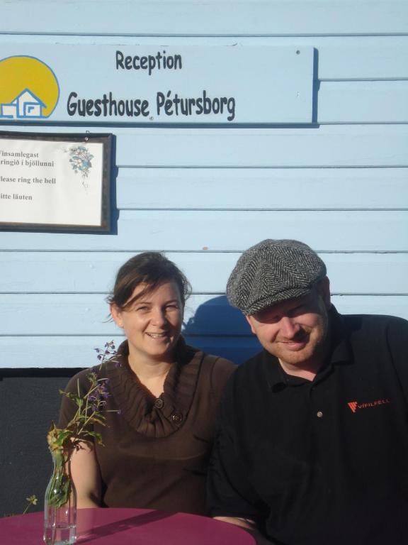 Gestir sem dvelja á Guesthouse Pétursborg