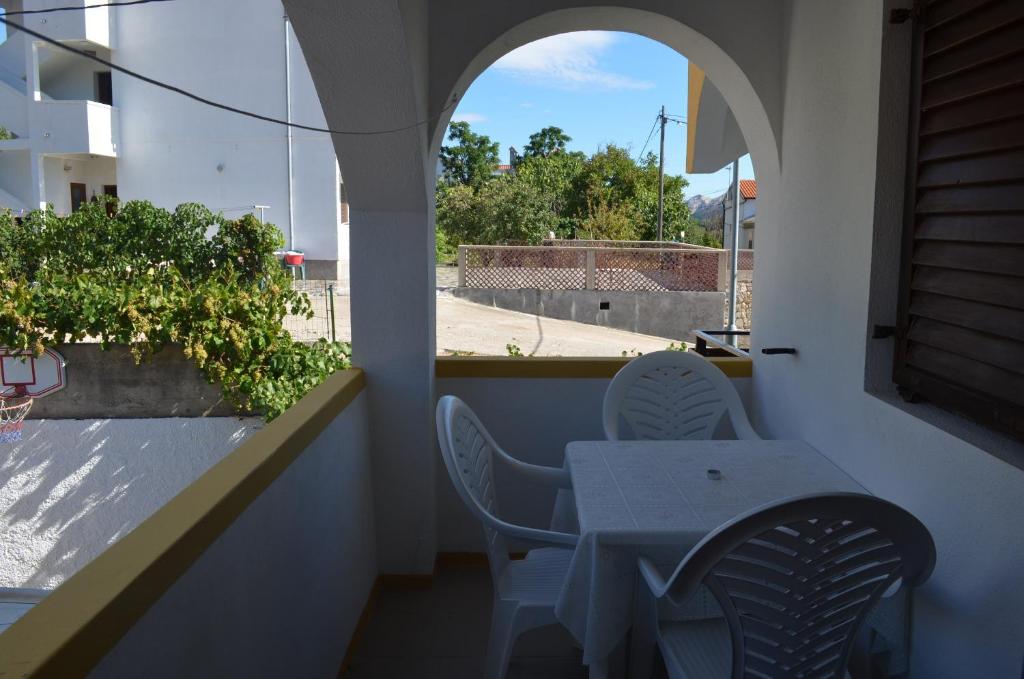 Balkon lub taras w obiekcie Apartments Drita