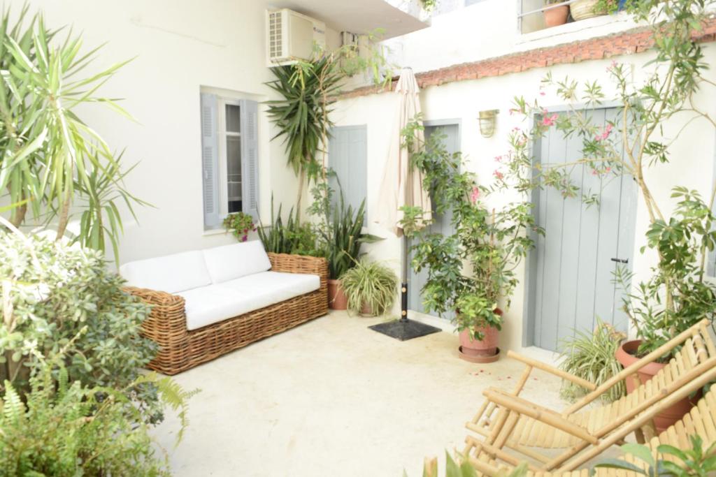 A garden outside Casa Armada