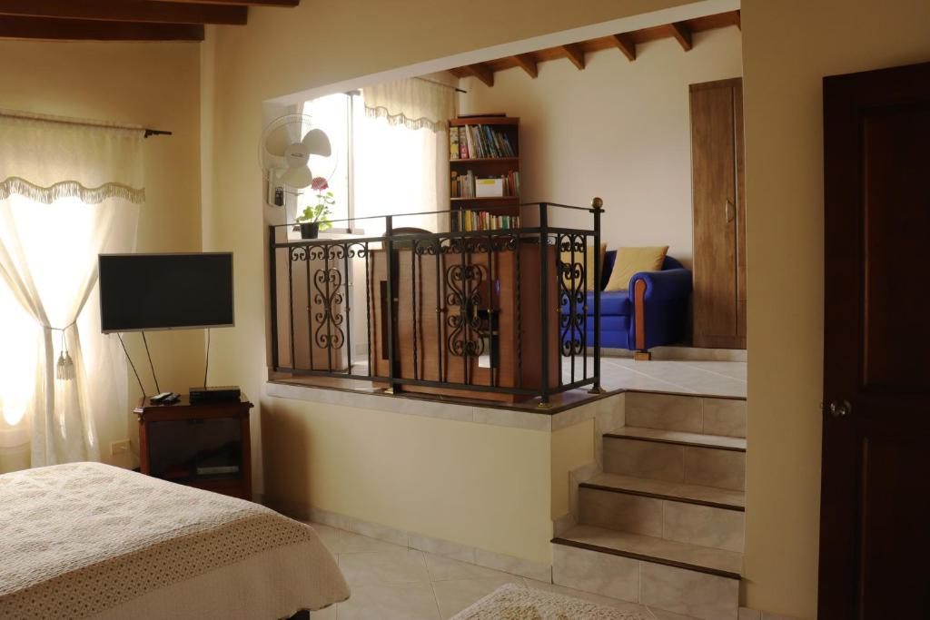 Postel nebo postele na pokoji v ubytování Mayorca Homestay